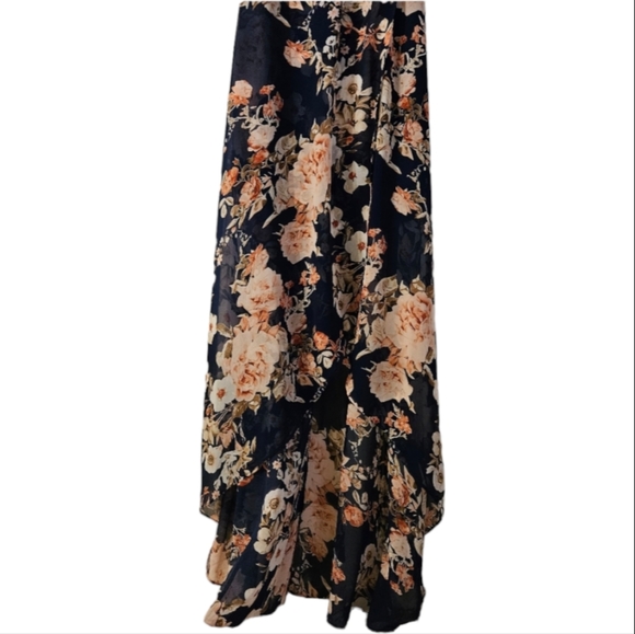46. Lulus Floral Hi-low dress - Picture 6 of 16